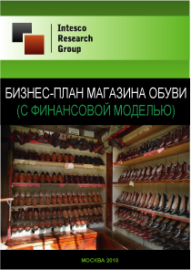 Бизнес-план магазина обуви (с финансовой моделью)