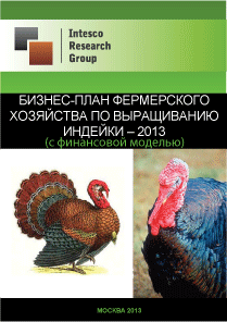 Бизнес-план фермерского хозяйства по выращиванию индейки – 2013 (с финансовой моделью)