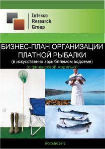 Бизнес-план организации платной рыбалки (в искусственно зарыбляемом водоеме) (с финансовой моделью)