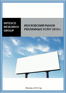 Московский рынок рекламных услуг 2010 г.