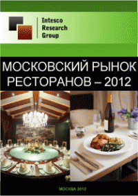 Московский рынок ресторанов - 2012 г